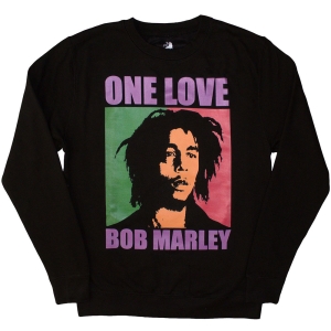 Bob Marley - One Love Uni Bl Sweatshirt i gruppen MERCH hos Bengans Skivbutik AB (5586334r)