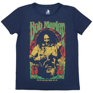 Bob Marley - 1978 Lady Denim T-Shirt  (XL) i gruppen MERCHANDISE / T-shirt / Reggae hos Bengans Skivbutik AB (5586962)