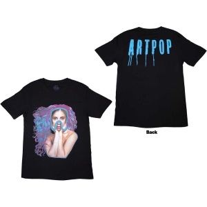 Lady Gaga - Artpop Goggles Uni Bl T-Shirt  (M) i gruppen MERCHANDISE / T-shirt / Pop-Rock hos Bengans Skivbutik AB (5587160)