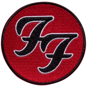 Foo Fighters - Ff Logo Woven Patch i gruppen MERCHANDISE / Merch / Pop-Rock hos Bengans Skivbutik AB (5587230)