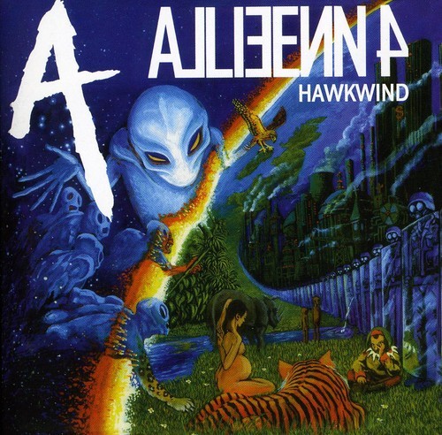 Hawkwind - Alien 4 + Bonus i gruppen CD / Rock hos Bengans Skivbutik AB (558843)
