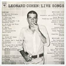 Cohen Leonard - Split Seams/Vikt Hörn Leonard Cohen: Live Songs i gruppen VINYL hos Bengans Skivbutik AB (5588463)
