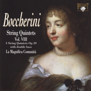 Boccherini - Quintets Opus 39 Vol. 8 i gruppen CD / Klassisk hos Bengans Skivbutik AB (5588550)