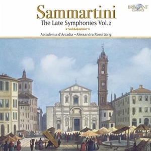 Sammartini - Late Symphonies Vol.Ii i gruppen CD / Klassisk hos Bengans Skivbutik AB (5588551)