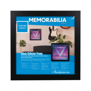 Vinyl Frame - Album & Vinyl Frame - Black  (31.5 X 31.5Cm)  i gruppen VinylTilbehør / Annet hos Bengans Skivbutik AB (5589202)
