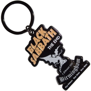 Black Sabbath - The End Keychain i gruppen MERCHANDISE / Merch / Metal hos Bengans Skivbutik AB (5589217)