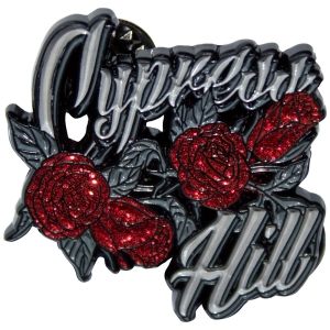 Cypress Hill - Roses Logo Pin Badge i gruppen MERCHANDISE / Merch / Hip Hop-Rap hos Bengans Skivbutik AB (5589223)