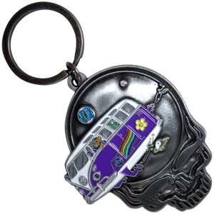 Grateful Dead - Space Your Face Bus Keychain i gruppen MERCHANDISE / Merch / Pop-Rock hos Bengans Skivbutik AB (5589237)