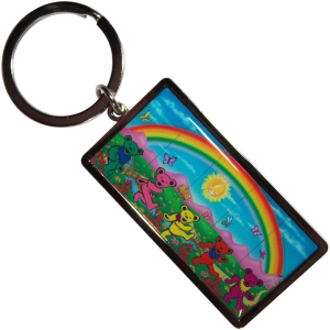 Grateful Dead - Rainbow Keychain i gruppen MERCHANDISE / Merch / Pop-Rock hos Bengans Skivbutik AB (5589238)