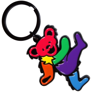 Grateful Dead - Purple Body Dancing Bear Keychain i gruppen MERCHANDISE / Merch / Pop-Rock hos Bengans Skivbutik AB (5589249)