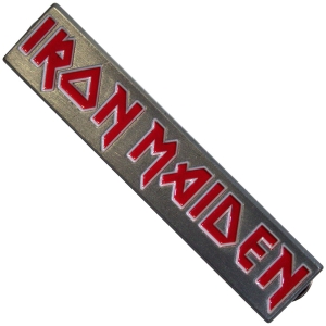 Iron Maiden - Logo Pin Badge i gruppen MERCHANDISE / Merch / Metal hos Bengans Skivbutik AB (5589257)