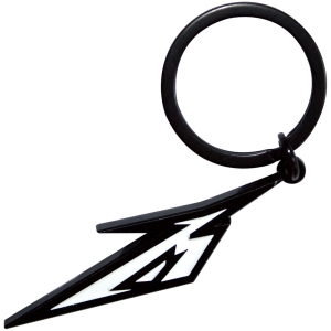 Metallica - B&W M Logo Keychain i gruppen MERCHANDISE / Merch / Metal hos Bengans Skivbutik AB (5589260)