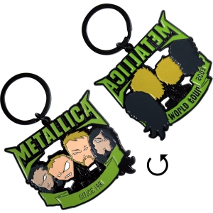 Metallica - Since 1981 Heads Keychain i gruppen MERCHANDISE / Merch / Metal hos Bengans Skivbutik AB (5589262)