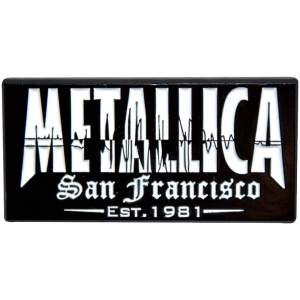 Metallica - Quake Pin Badge i gruppen MERCHANDISE / Merch / Metal hos Bengans Skivbutik AB (5589266)