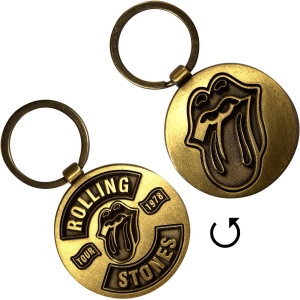 Rolling Stones - Tour Bordered Keychain i gruppen MERCHANDISE / Merch / Pop-Rock hos Bengans Skivbutik AB (5589274)