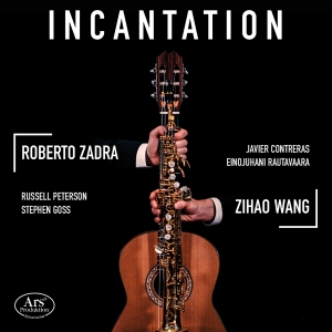 Duo Wang-Zadra - Incantation - Works For Guitar & Sa i gruppen VI TIPSER / Fredagsutgivelser / 2025-05-02 hos Bengans Skivbutik AB (5589355)