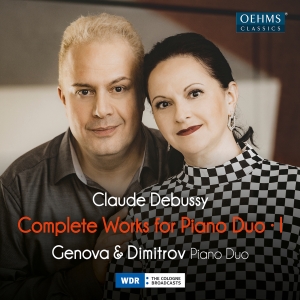 Claude Debussy - Complete Works For Piano Duo, Vol. i gruppen CD / Kommende / Klassisk hos Bengans Skivbutik AB (5589848)