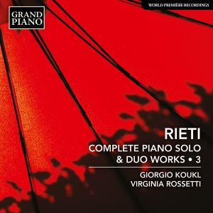 Vittorio Rieti - Complete Piano Solo & Duo Works, Vo i gruppen CD / Kommende / Klassisk hos Bengans Skivbutik AB (5589857)