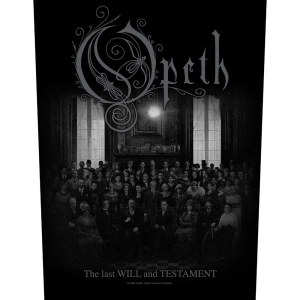 Opeth - The Last Will And Testament Back Patch i gruppen MERCHANDISE / Merch / Metal hos Bengans Skivbutik AB (5590298)