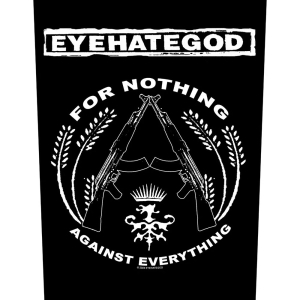 Eyehategod - For Nothing Back Patch i gruppen MERCHANDISE / Merch / Metal hos Bengans Skivbutik AB (5590299)