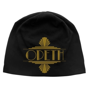 Opeth - Art Deco Logo Jd Print Beanie Hat i gruppen MERCHANDISE / Merch / Metal hos Bengans Skivbutik AB (5590302)