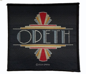 Opeth - Patch Art Deco Logo (9,6 X 10 Cm) i gruppen MERCHANDISE / Merch / Kommende / Metal hos Bengans Skivbutik AB (5590308)