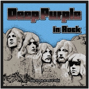 Deep Purple - In Rock Standard Patch i gruppen MERCHANDISE / Merch / Metal hos Bengans Skivbutik AB (5590311)