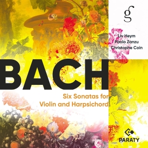 Heym Liv | Paolo Zanzu | Christophe Coin (Le Stagioni) - Bach: Six Sonatas For Violin And Harpsichord i gruppen Annet / hos Bengans Skivbutik AB (5590346)