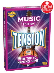 Board Game - Tension - The Top 10 Naming Music Game i gruppen MERCHANDISE / Selskapsspill / Pop-Rock hos Bengans Skivbutik AB (5590413)