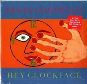 Elvis Costello - Hey Clockface (Transparent Red Vinyl) i gruppen VINYL hos Bengans Skivbutik AB (5590414)