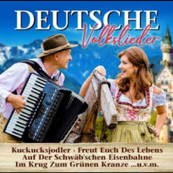 Various Artists - Deutsche Volkslieder i gruppen CD / Pop-Rock hos Bengans Skivbutik AB (5590448)