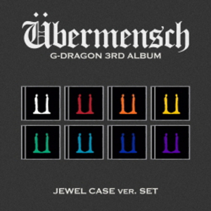 G-Dragon - Übermensch (Jewel Ver.) (Random Ver.) i gruppen Minishops / K-Pop Minishops / G Dragon hos Bengans Skivbutik AB (5590938)
