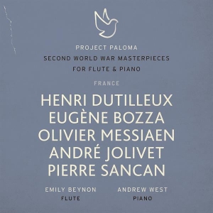 Emily Beynon & Andrew West - Project Paloma 4 France: Second World War Masterpieces For Flute & Piano i gruppen CD hos Bengans Skivbutik AB (5591093)