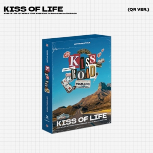 Kiss Of Life - 1st World Tour (Kiss Road) In North America Tour-Log + WM i gruppen MERCHANDISE / Merch+Code / Nyheter / K-Pop hos Bengans Skivbutik AB (5591201)
