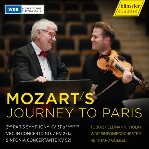 Mozart W A - Mozart's Journey To Paris i gruppen CD / Kommende / Klassisk hos Bengans Skivbutik AB (5591700)