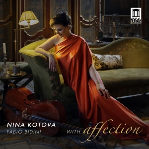Nina Kotova Fabio Bidini - With Affection i gruppen CD / Kommende / Klassisk hos Bengans Skivbutik AB (5591712)