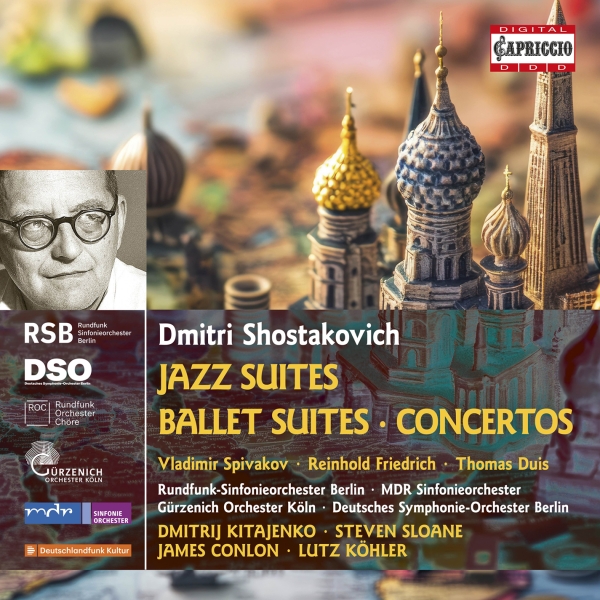 Dmitri Shostakovich - Jazz Suites Ballet Suites Concert i gruppen CD / Klassisk hos Bengans Skivbutik AB (5591726)