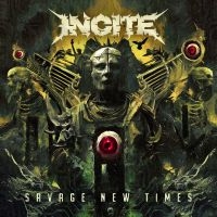 Incite - Savage New Times (Green/Black Marbl i gruppen VI TIPSER / Fredagsutgivelser / 2025-08-15 hos Bengans Skivbutik AB (5591769)