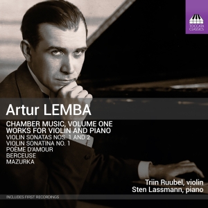 Artur Lemba - Chamber Music, Vol. 1 - Works For V i gruppen CD / Kommende / Klassisk hos Bengans Skivbutik AB (5591836)