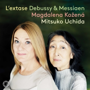 Magdalena Kozena Mitsuko Uchida - L'extase - Debussy & Messiaen Songs i gruppen CD / Kommende / Klassisk hos Bengans Skivbutik AB (5591847)