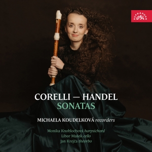 Michaela Koudelkova - Corelli & Handel - Sonatas i gruppen CD / Kommende / Klassisk hos Bengans Skivbutik AB (5591857)