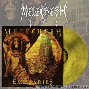 Melechesh - Emissaries (Yellow/Black Galaxy Vin i gruppen VINYL / Metal hos Bengans Skivbutik AB (5592012)