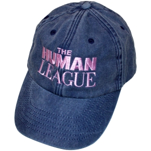 Human League - Logo Denim Baseball Cap i gruppen MERCHANDISE / Merch / Pop-Rock hos Bengans Skivbutik AB (5592248)