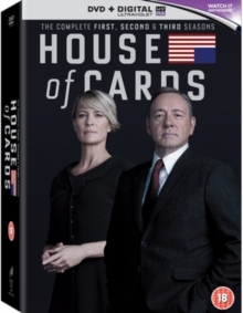 Movie - House Of Cards: The Complete First, Second & Third Seasons i gruppen Film / Film DVD hos Bengans Skivbutik AB (5592565)