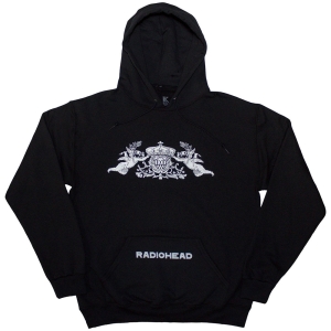 Radiohead - Bearhead Crest Uni Bl Hoodie i gruppen Annet /  hos Bengans Skivbutik AB (5593196r)