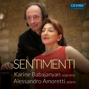 Karine Babajanyan Alessandro Amore - Sentimenti i gruppen CD / Kommende / Klassisk hos Bengans Skivbutik AB (5593260)