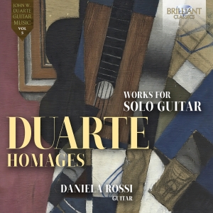 John Duarte - Homages, Works For Guitar Solo i gruppen CD / Kommende / Klassisk hos Bengans Skivbutik AB (5593266)