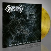 Cryptopsy - An Insatiable Violence (Gold Marble i gruppen VINYL / Kommende / Metal hos Bengans Skivbutik AB (5593391)