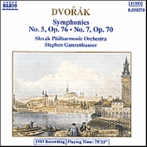 Dvorak Antonin - Symphonies 5 & 7 i gruppen CD / Klassisk hos Bengans Skivbutik AB (5593558)