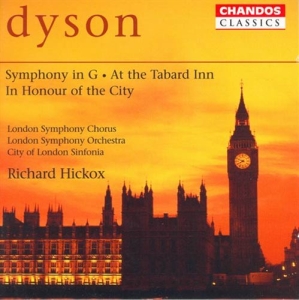 Dyson - Symphony In G, At The Tabbard i gruppen CD / Klassisk hos Bengans Skivbutik AB (5593584)